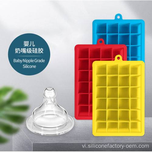 Khay đá sáng tạo khuôn silicon khay đá